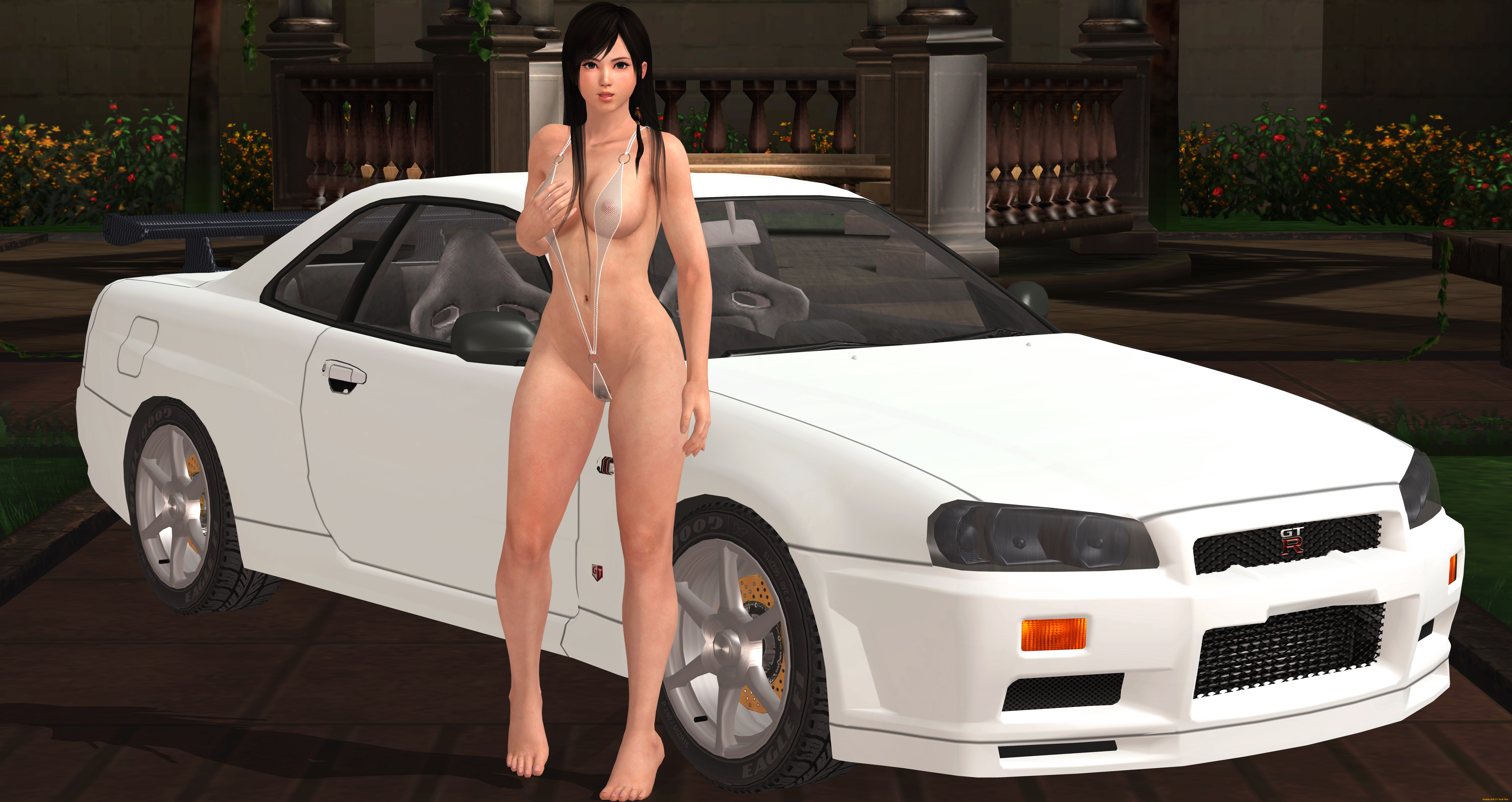 , 3d car&girl, , , , 